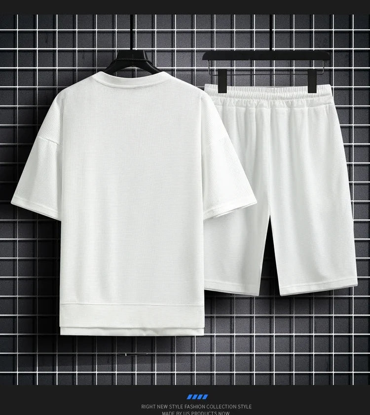 Men's Casual T - shirt + Shorts - Derslash