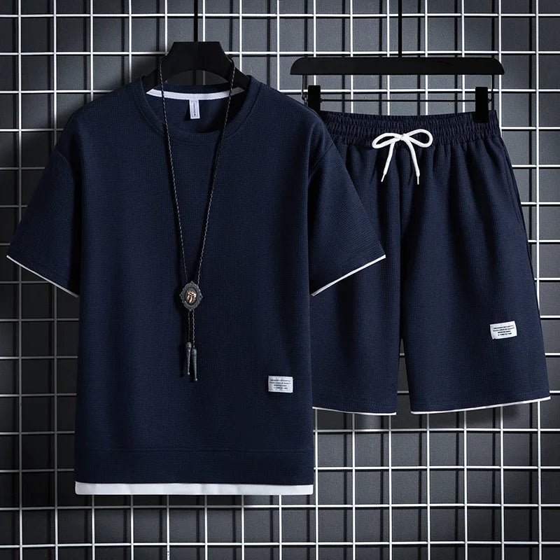 Men's Casual T - shirt + Shorts - Derslash
