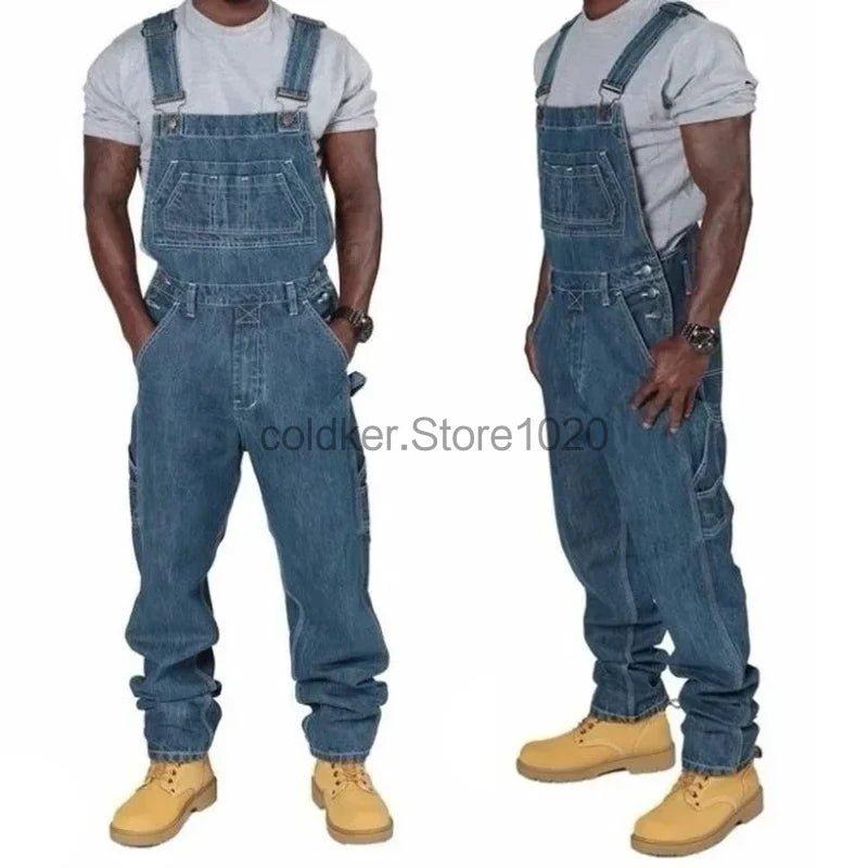 Men's Denim Overalls - Derslash
