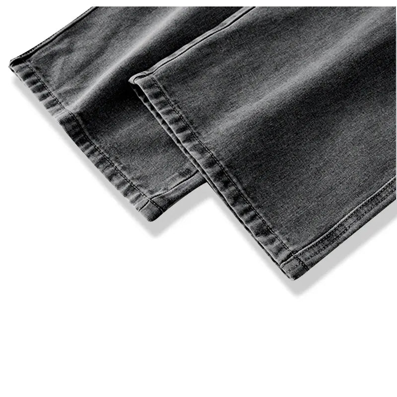 Men's New Fashion Solid Color Drape Jeans - Derslash