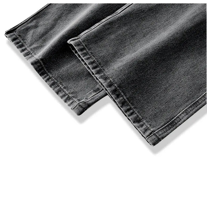 Men's New Fashion Solid Color Drape Jeans - Derslash