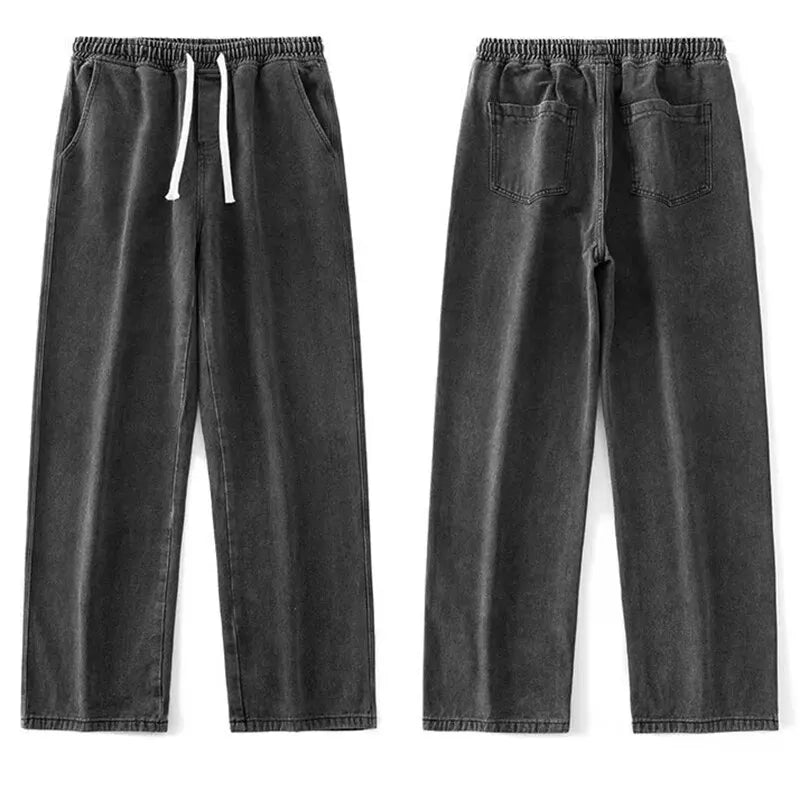 Men's New Fashion Solid Color Drape Jeans - Derslash