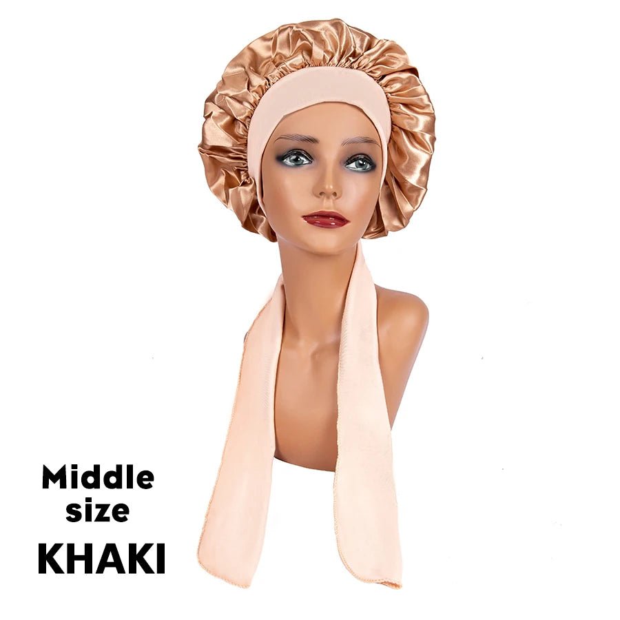 New Large Satin Bonnet - Derslash