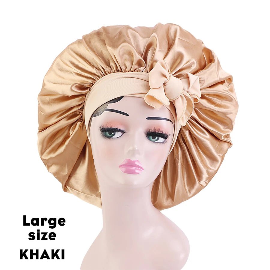 New Large Satin Bonnet - Derslash