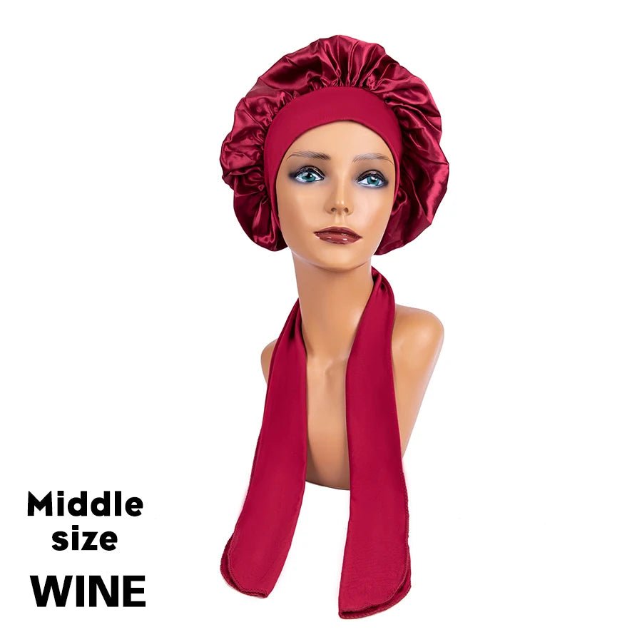 New Large Satin Bonnet - Derslash