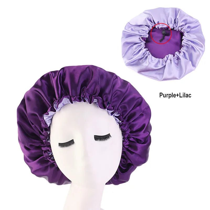 New Large Satin Bonnet - Derslash