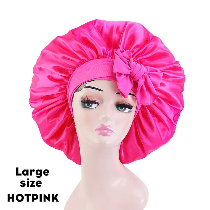 New Large Satin Bonnet - Derslash