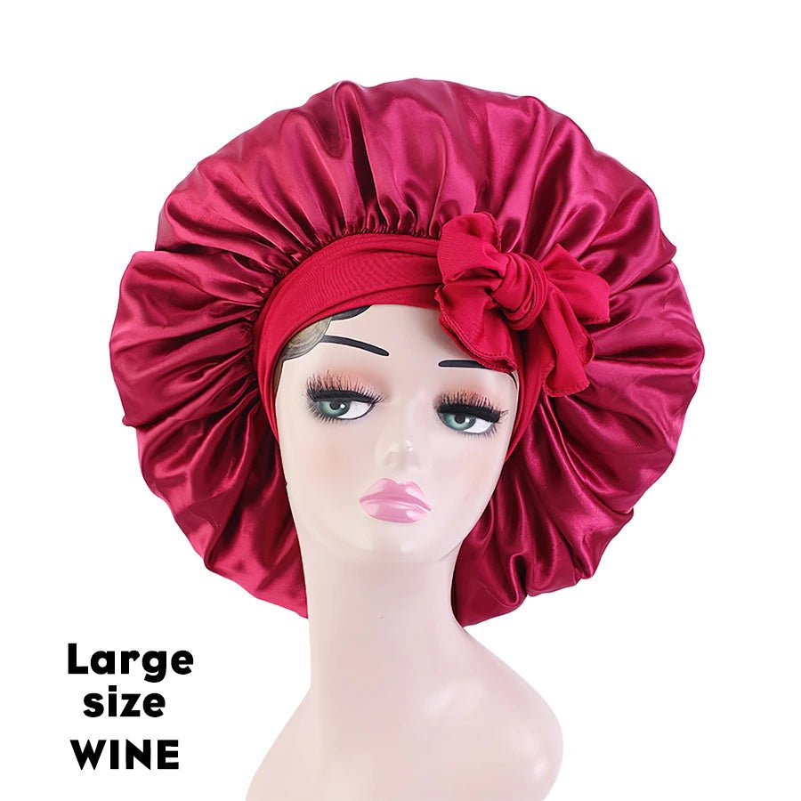 New Large Satin Bonnet - Derslash