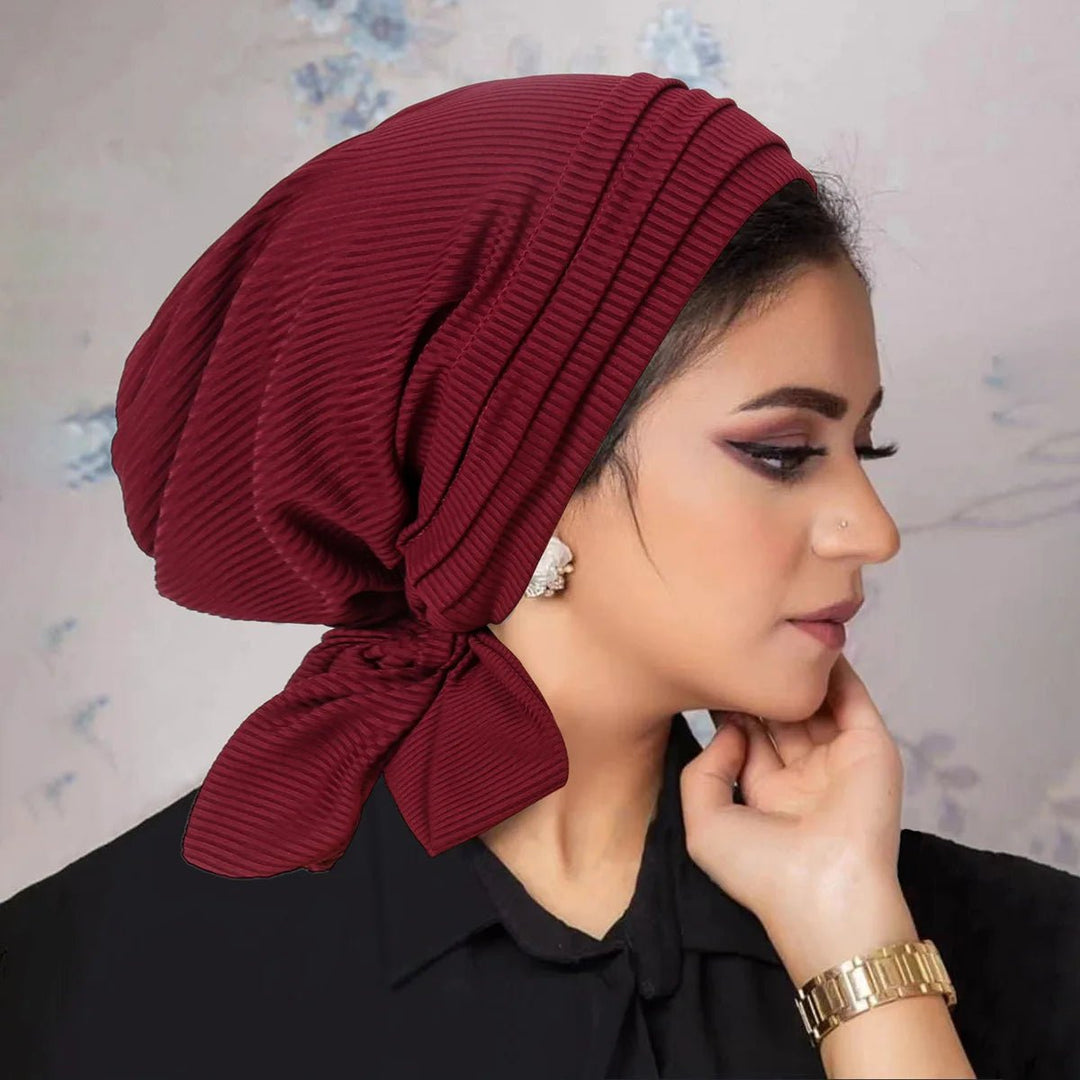 New Solid Color Thread Long Tail Tam - O' - Shanter Pile Cap - Derslash