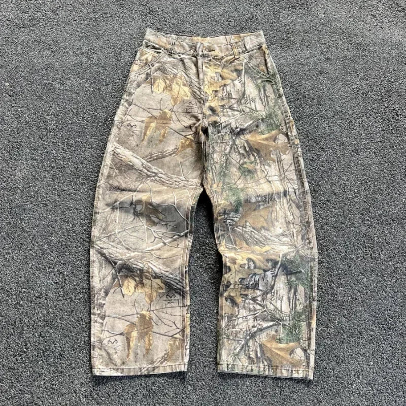 Retro Oversize Denim Pants - Derslash