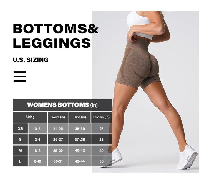 Seamless Yoga Shorts for Women - Derslash