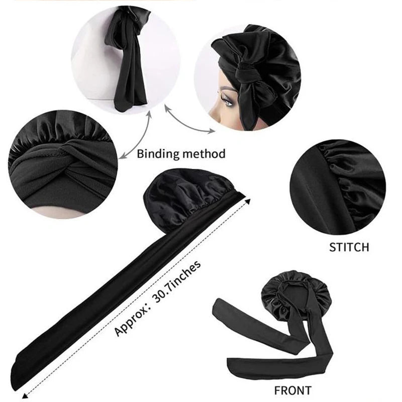 Silk Satin Bonnets - Derslash