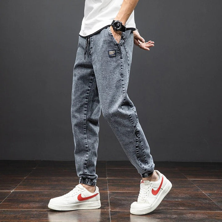 Spring Summer Black Blue Cargo Jeans - Derslash