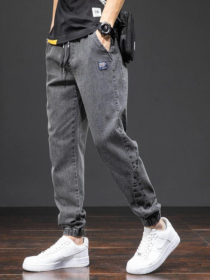 Spring Summer Black Blue Cargo Jeans - Derslash