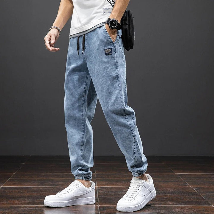 Spring Summer Black Blue Cargo Jeans - Derslash