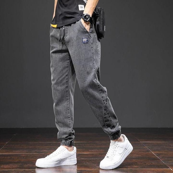 Spring Summer Black Blue Cargo Jeans - Derslash