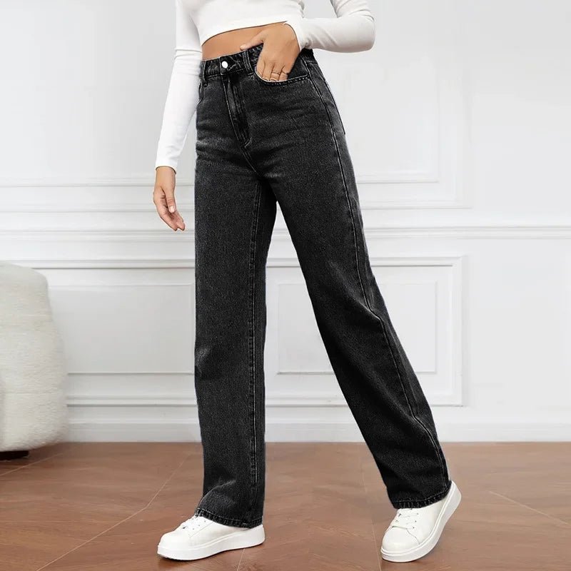 Straight Denim Pants - Derslash