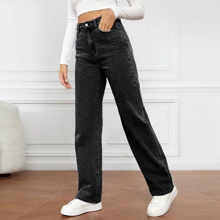 Straight Denim Pants - Derslash