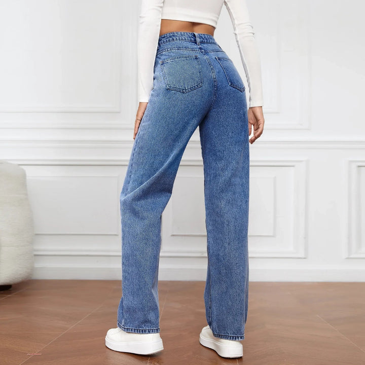 Straight Denim Pants - Derslash