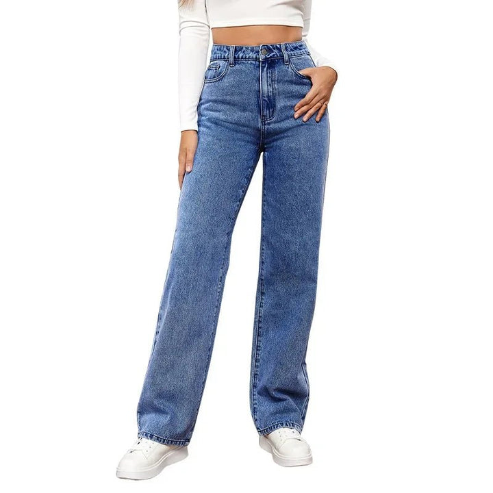 Straight Denim Pants - Derslash