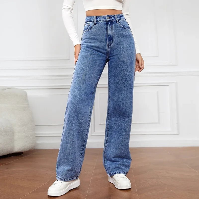 Straight Denim Pants - Derslash