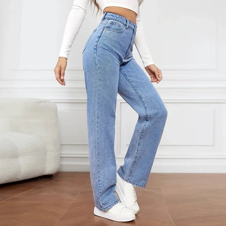 Straight Denim Pants - Derslash