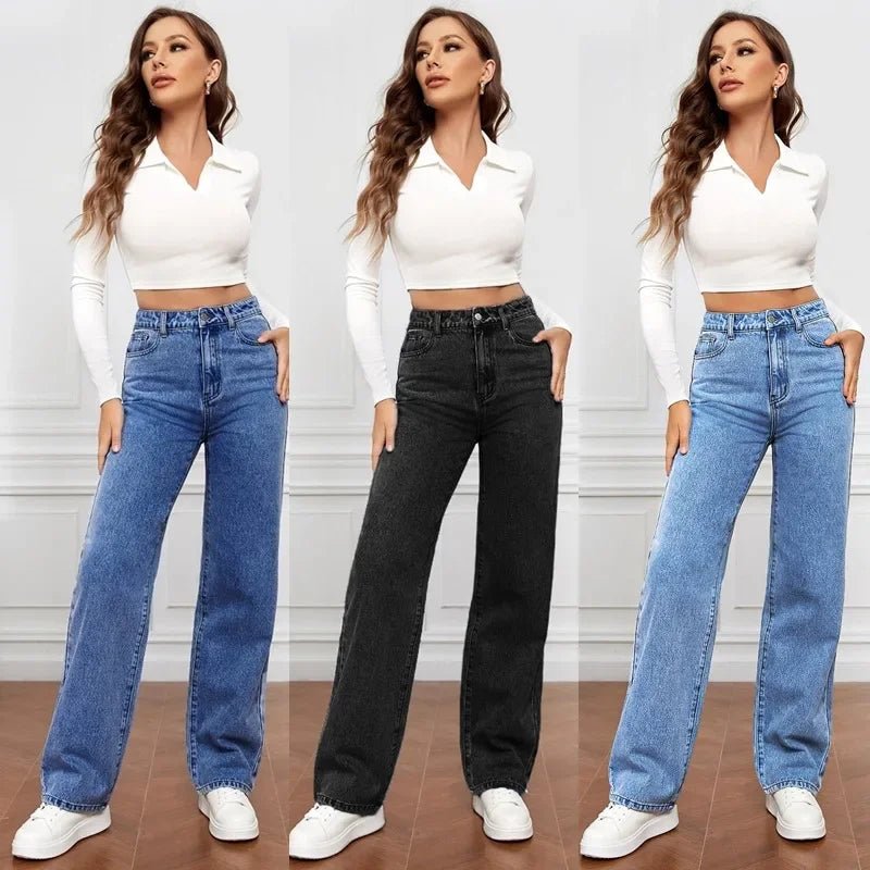 Straight Denim Pants - Derslash