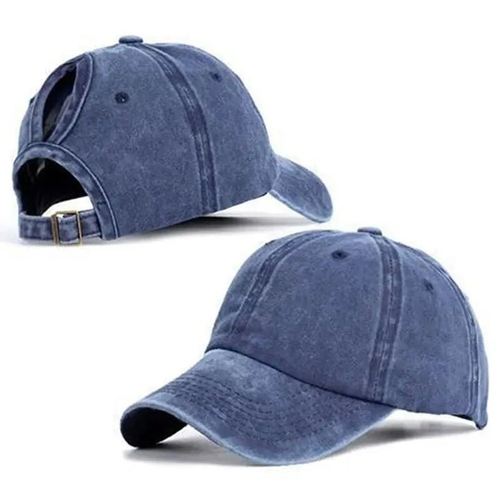 Vintage Ponytail Baseball Cap for Women - Derslash