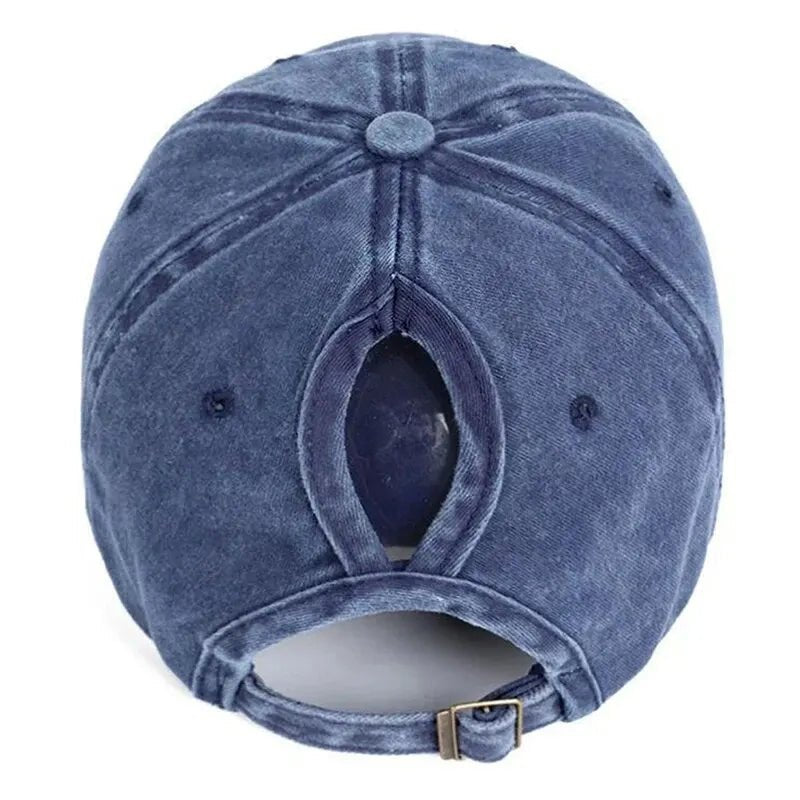 Vintage Ponytail Baseball Cap for Women - Derslash