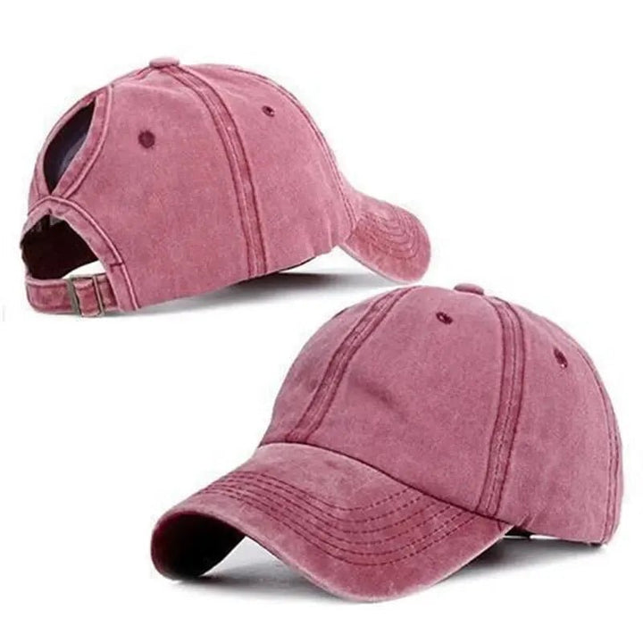 Vintage Ponytail Baseball Cap for Women - Derslash