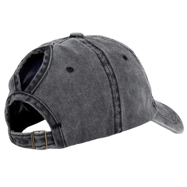 Vintage Ponytail Baseball Cap for Women - Derslash