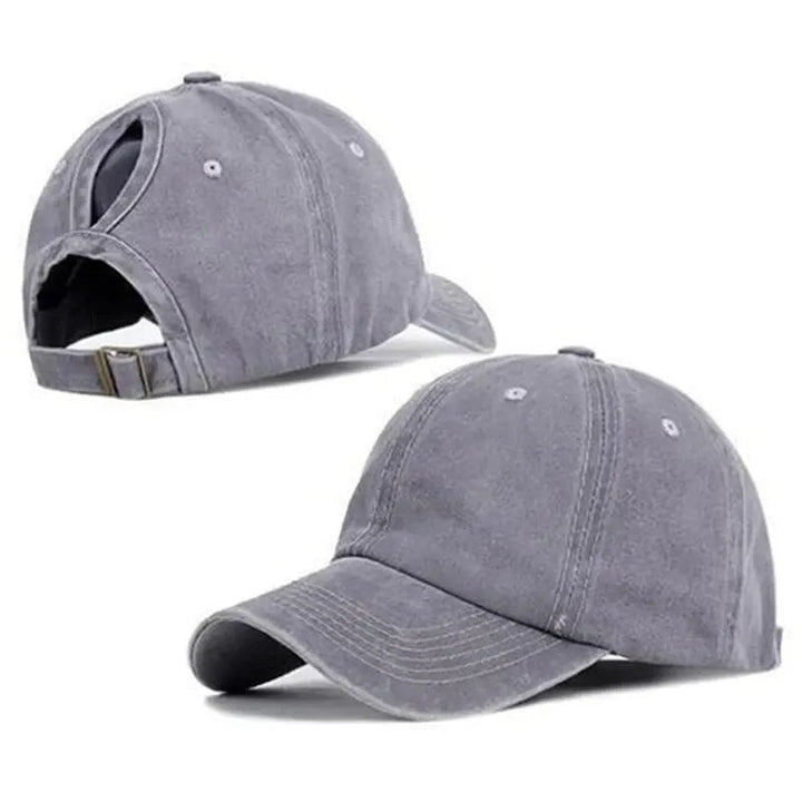 Vintage Ponytail Baseball Cap for Women - Derslash