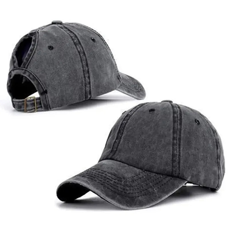 Vintage Ponytail Baseball Cap for Women - Derslash
